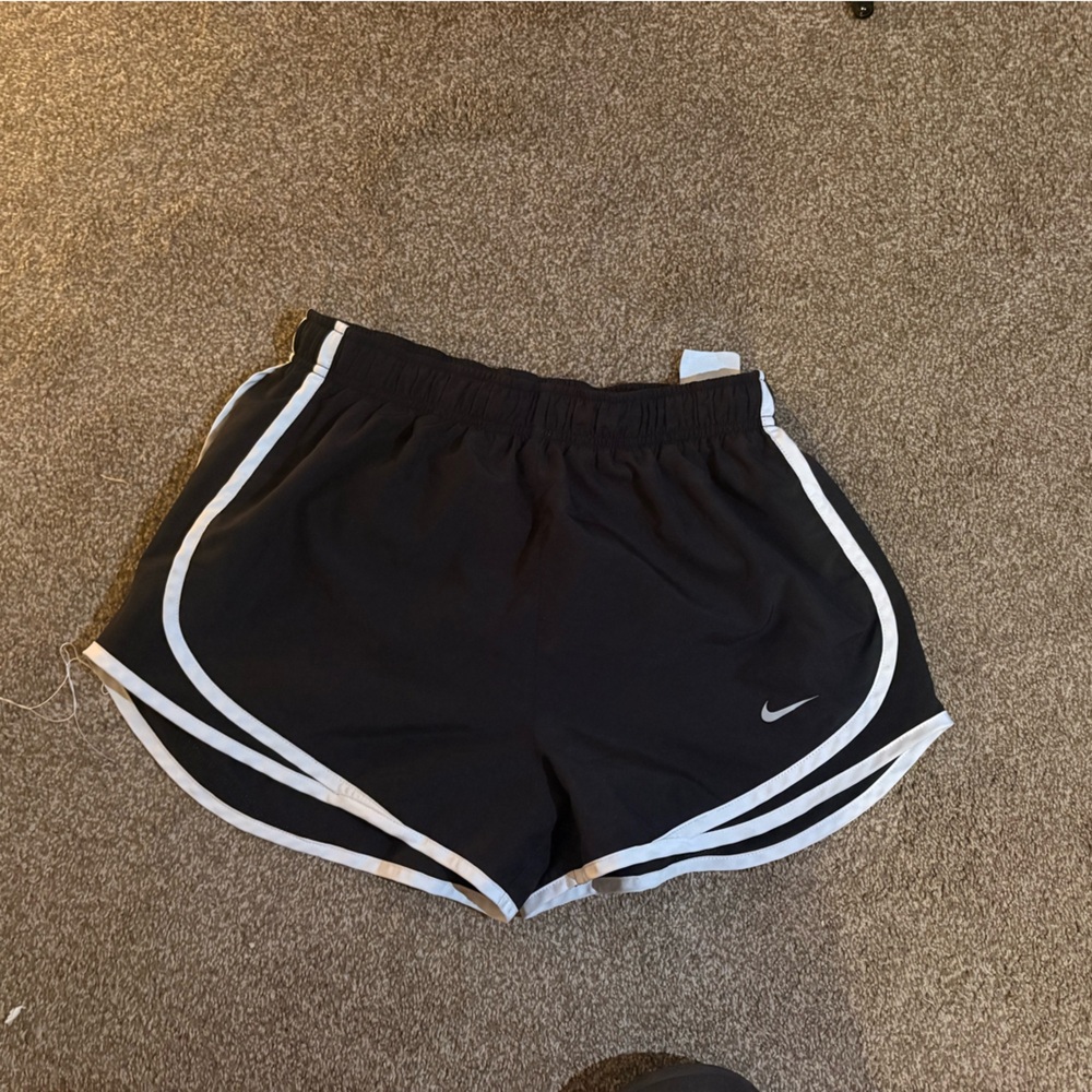 Nike Black and White Women's Shorts
